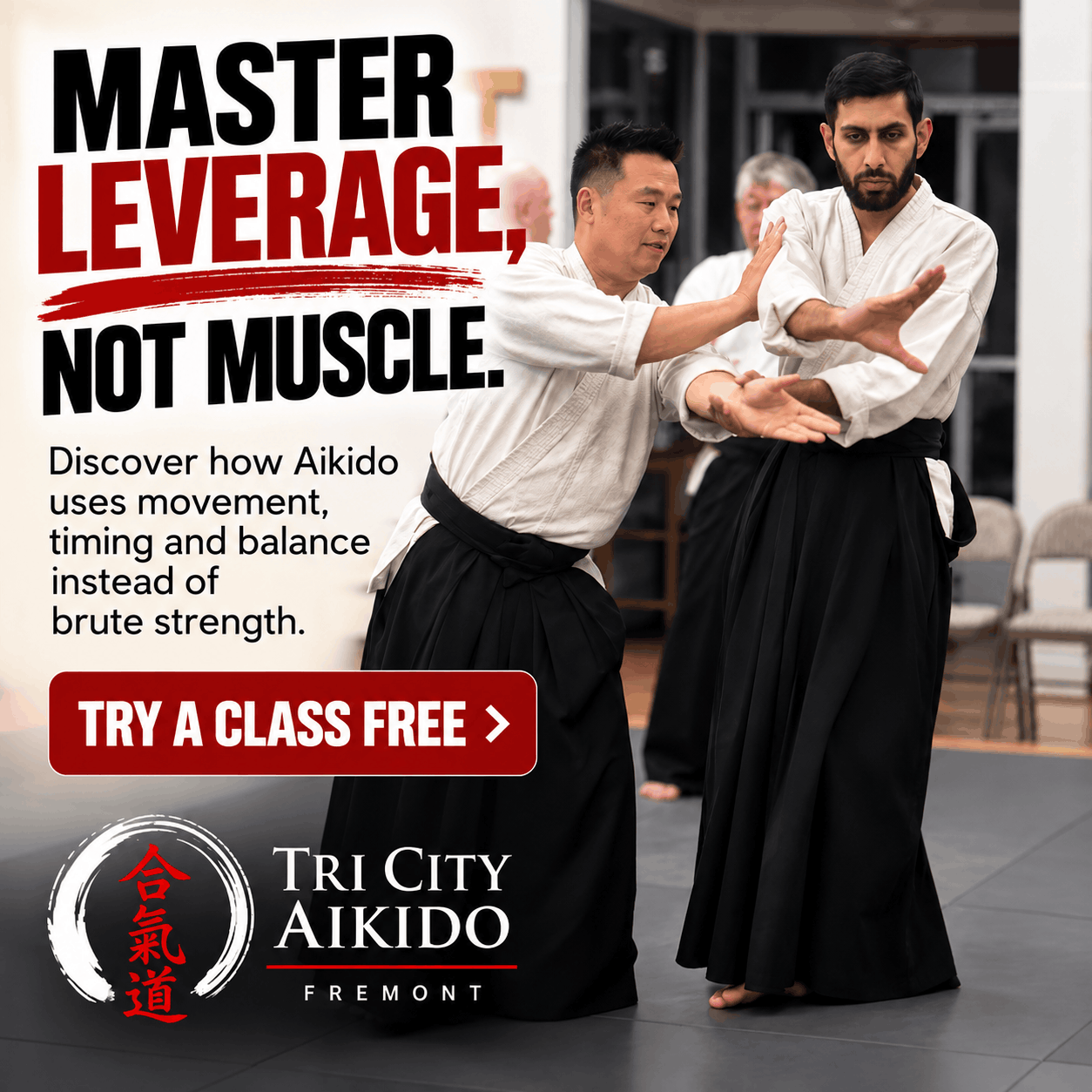 Adult Aikido Trial Class in Fremont CA