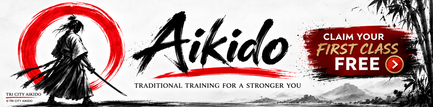 Intro class offer Aikido Warrior in Sumi Ink Tradition Tri City Aikido 1