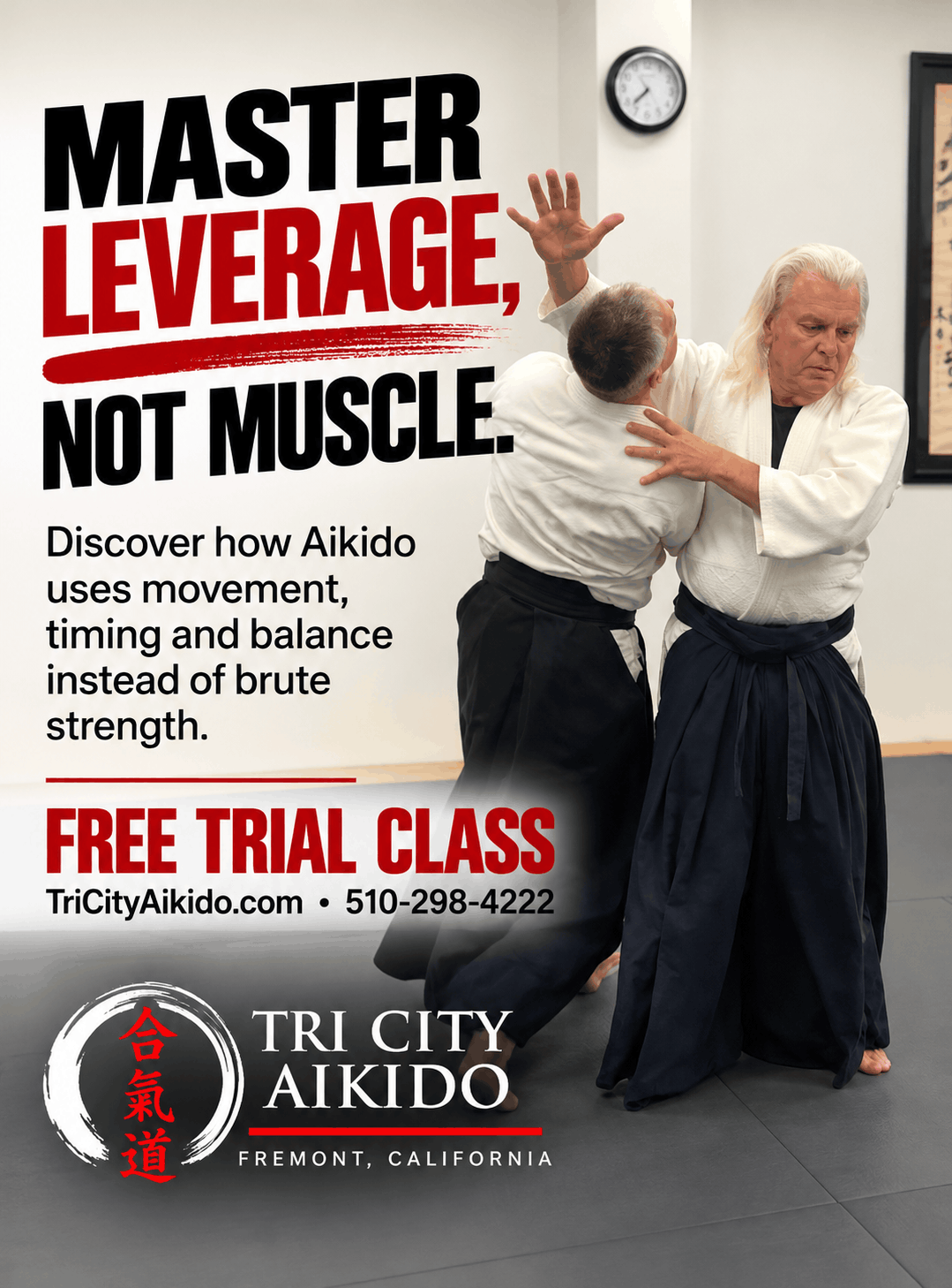 Aikido for Seniors in Fremont CA
