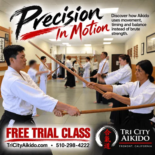 Tri City Aikido martial arts training in Fremont