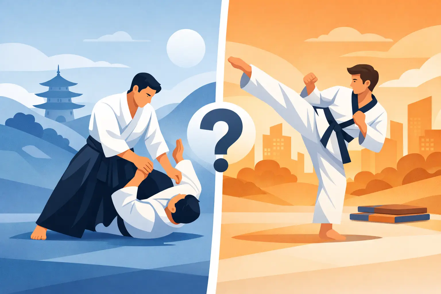 aikido or taekwondo for beginners