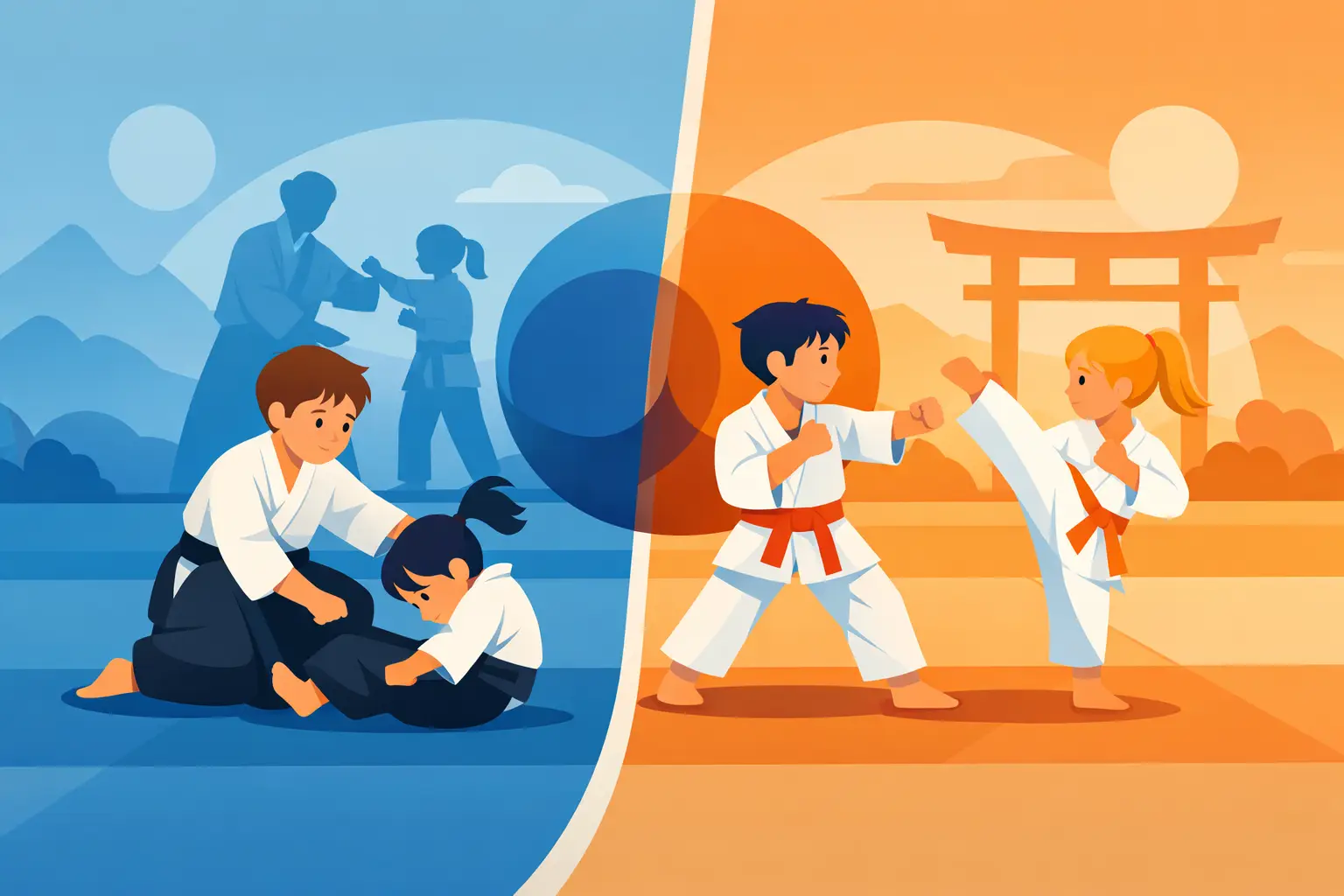 aikido versus karate for children