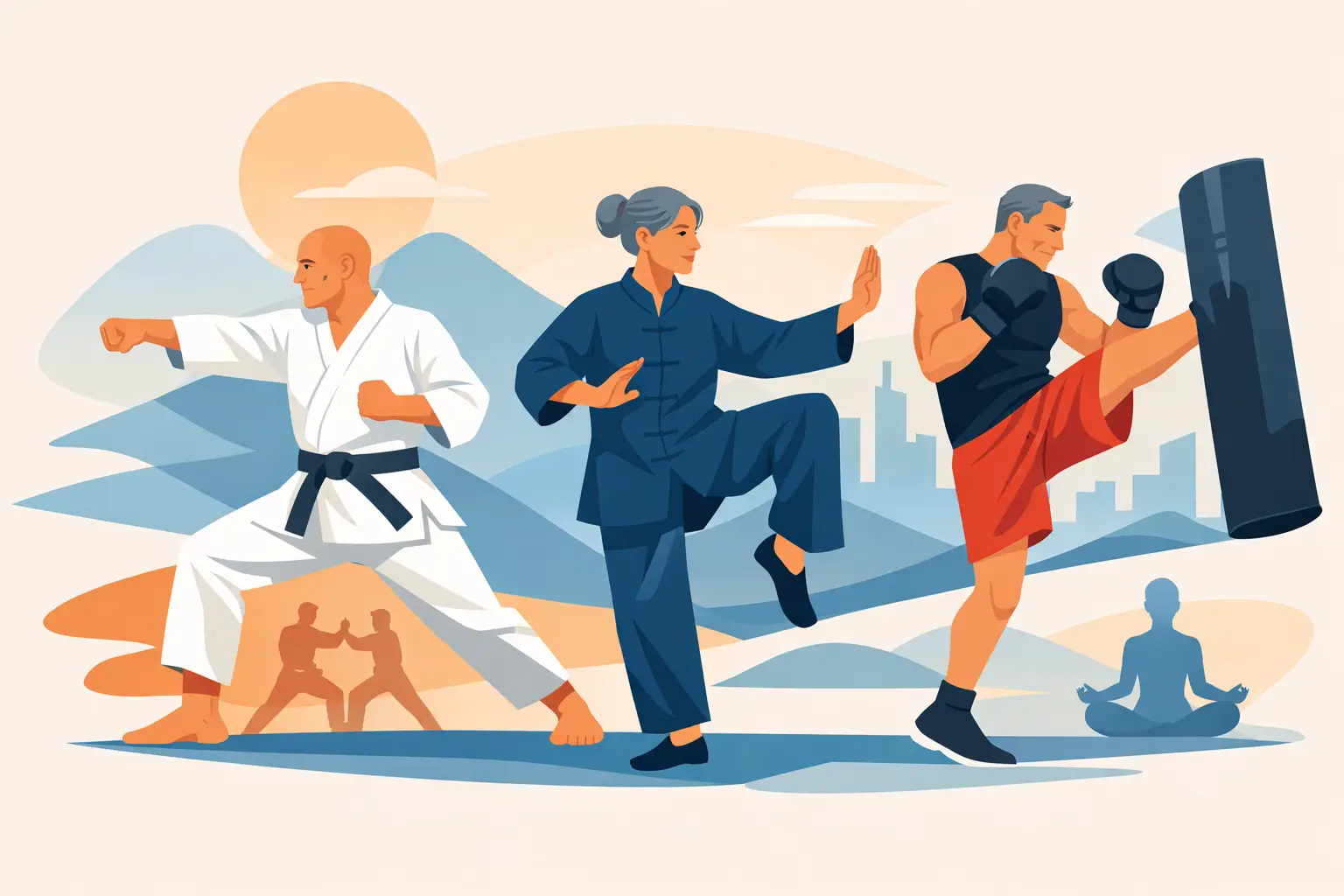 best martial arts over 40